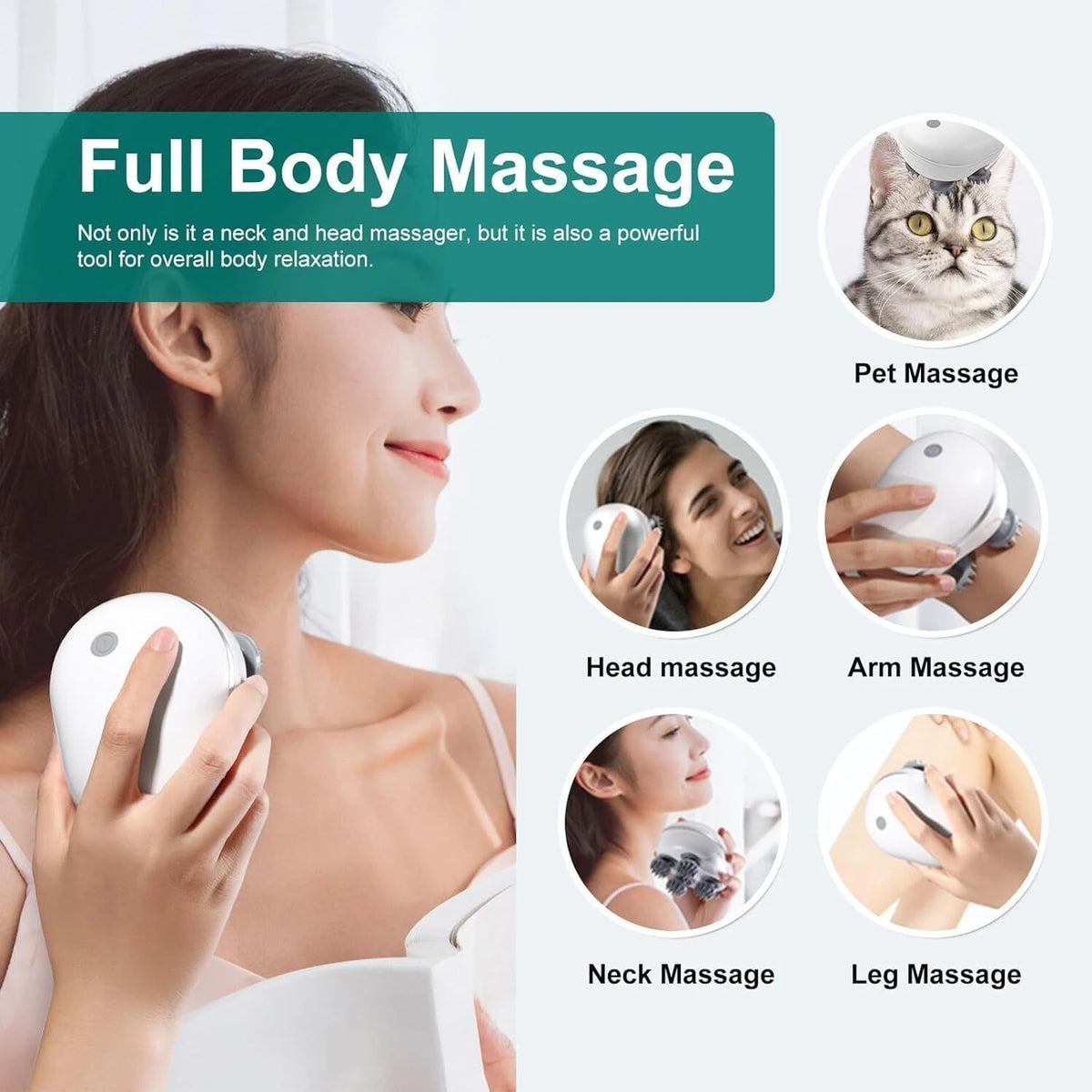 Rechargeable Scalp Massager