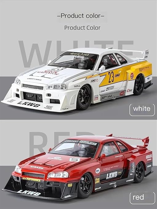 Nissan Skyline GT-R R34 1:24