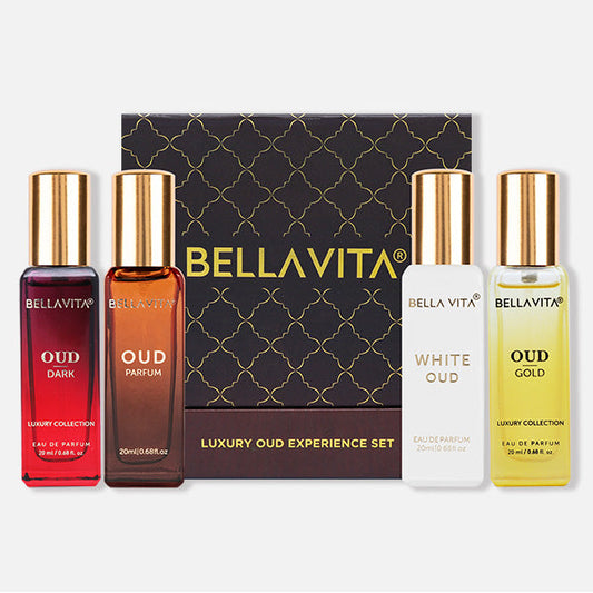Bellavita Luxury Oud Experience Perfume Set 4 x 20ml