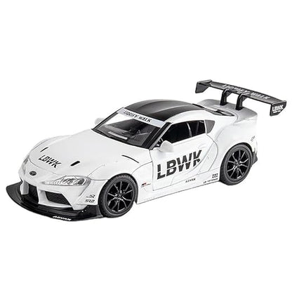 Toyota Supra GR LBWK 1:24 . White