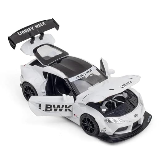 Toyota Supra GR LBWK 1:24 . White