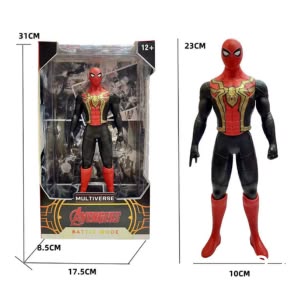 9 inch PVC Spidy figure with rotatable joints