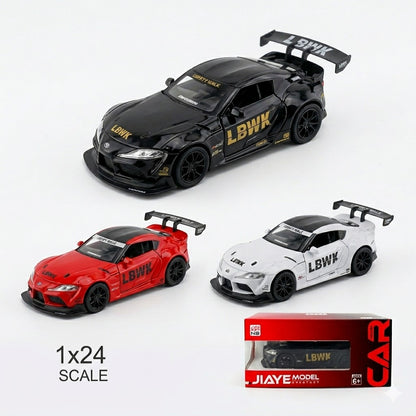 Toyota Supra GR LBWK 1:24 . White
