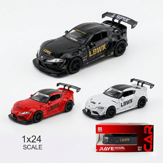 Toyota Supra GR LBWK 1:24 . White