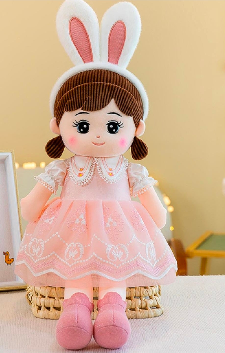 Bunny hairband doll 45cm