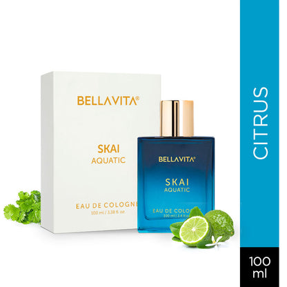 Bellavita Skai Aquatic Eau de Cologne 100ml