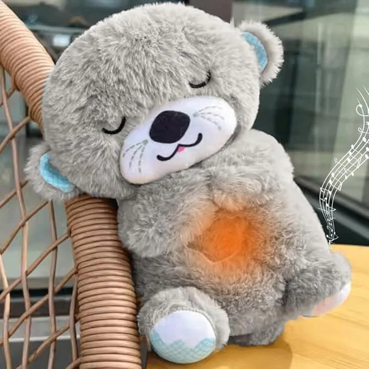 Breathing Teddy Night Light — Silicone LED