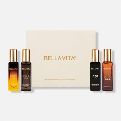 Bellavita perfume gift set 4 piece