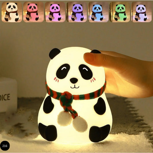 Panda Touch Night Lamp — 7 Colour LED