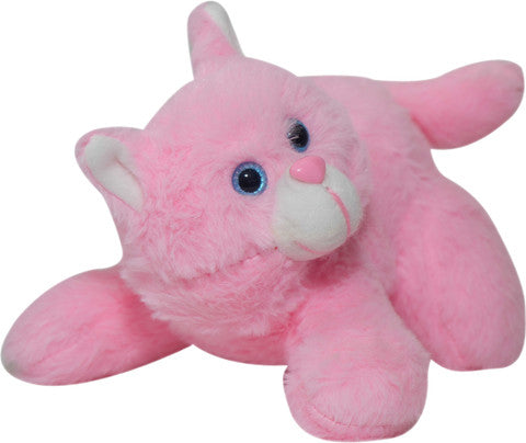 Pink Heart Cat Plush (34cm)