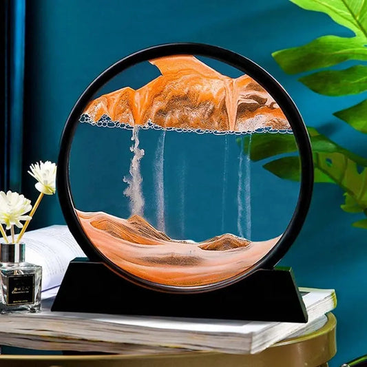 Moving sand art painting 10 inch